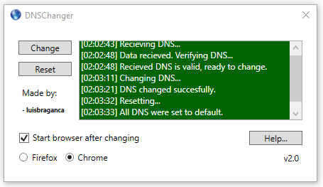 DNS Changer v1321-3r Crack Versión Completa (Actualizada)