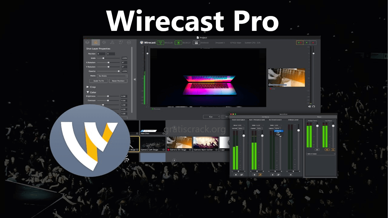 Wirecast Pro 16.2.2 Crack + License Key Descargar Lo Último