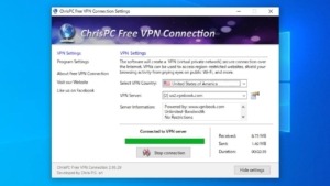 ChrisPC Free VPN Connection Crack 4.24.0405 + License Key Gratis