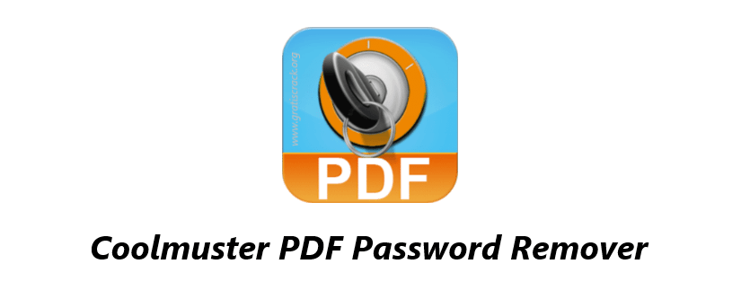 Coolmuster PDF Password Remover Crack v2.2.48 + License Key Para Windows